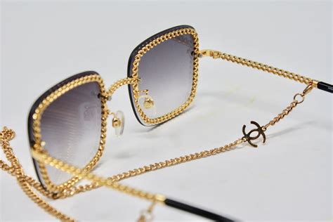 chanel sunglasses with chain harrods